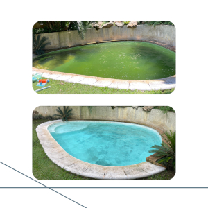 foto de recuperação de água de piscina